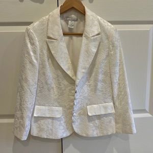 White blazer